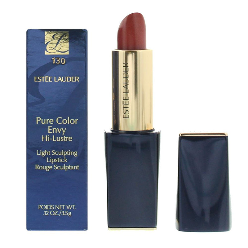 Estee Lauder Pure Color Envy Hi Lustre 130 Slow Burn Lip Stick 3.5g Women