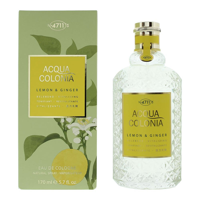 4711 Acqua Colonia Lemon Ginger Eau de Cologne 170ml For Unisex