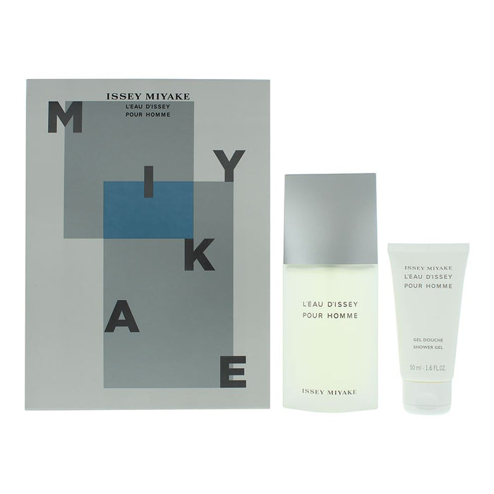 Issey Miyake L'eau D'issey Pour Homme 2 Piece Gift Set: EDT 75ml For Men