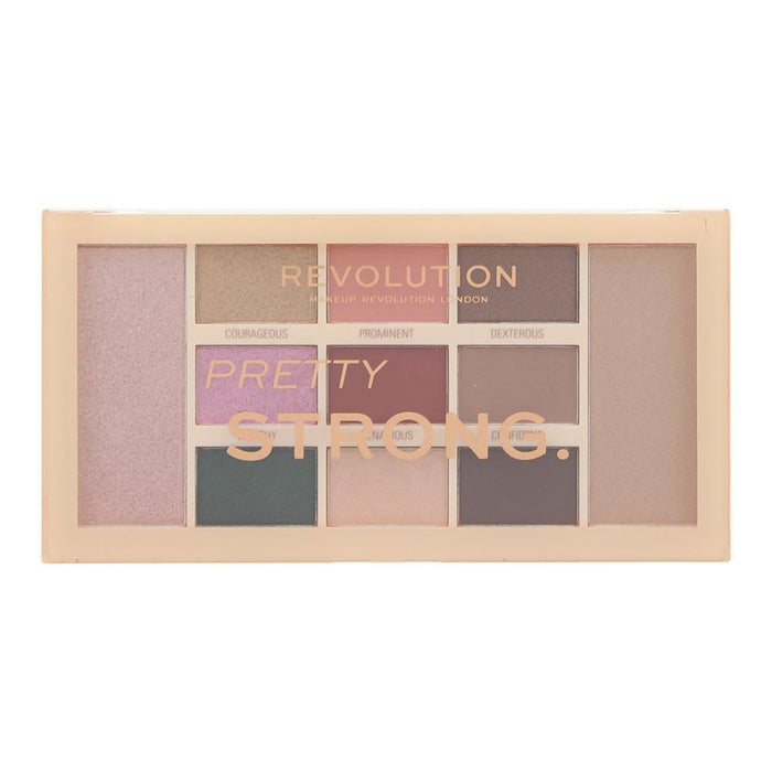 Revolution Pretty Strong Make-Up Palette 2 x 2g - 9 x 1g For Women