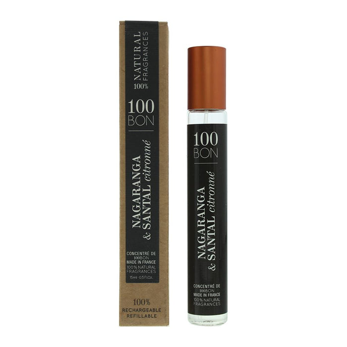 100 Bon Nagaranga Santal Citrone Refillable Eau de Parfum 15ml Unisex Spray