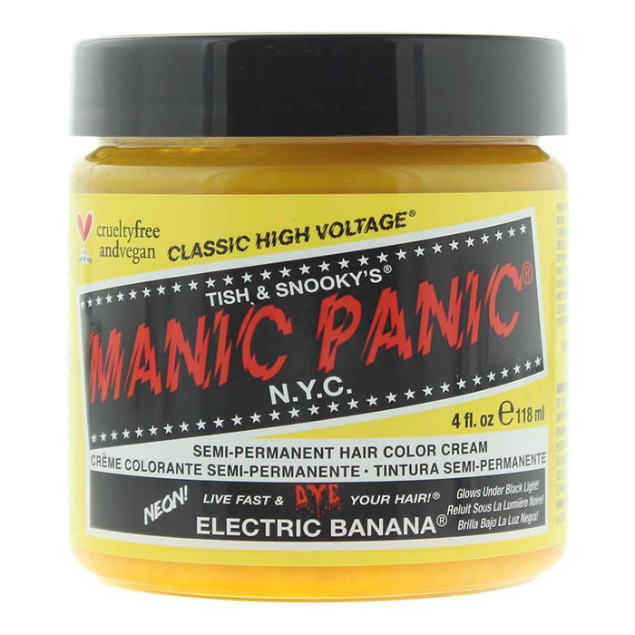 MPC High Voltage Electric Banana Semi-Permanent Hair Colour Cream 118ml Unisex