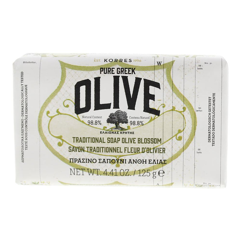 Korres Pure Greek Olive Soap 125g For Unisex