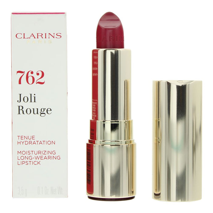Clarins Joli Rouge 762 Pop Pink Lipstick 3.5g For Women