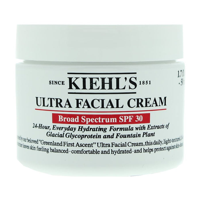 Kiehl's Ultra Facial Spf 30 Sun Cream 50ml For Women