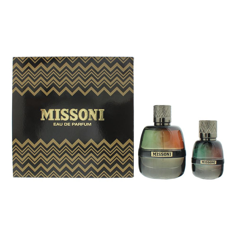 Missoni Pour Homme 2 Pcs Gift Set: Eau de Parfum 100ml - Eau de Parfum 30ml Men