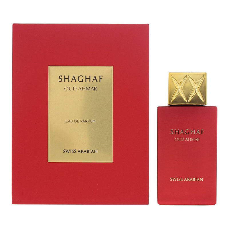 Swiss Arabian Shaghaf Oud Ahmar Eau de Parfum 75ml For Unisex