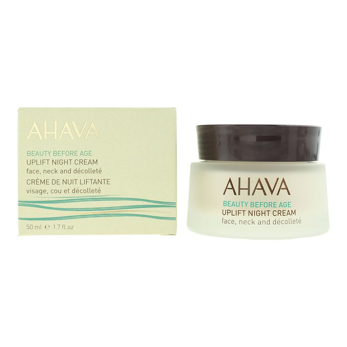 Ahava Beauty Before Age Uplift Night Cream 50ml For Unisex Brand NEW