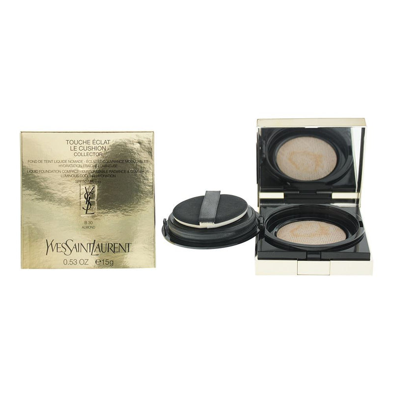 YSL Touche Eclat B30 Almond Le Cushion Collector Liquid Foundation 15g