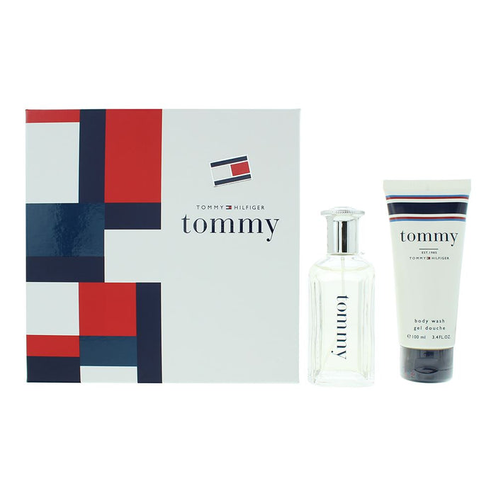 Tommy Hilfiger Tommy 2 Piece Gift Set: EDT 50ml - Body Wash 100ml For Men