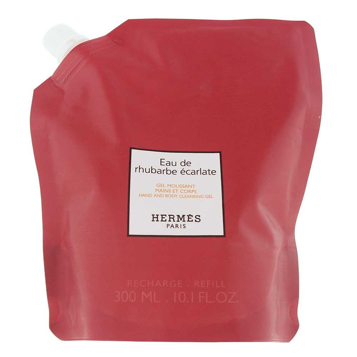 Hermes Eau De Rhubarbe Hand & Body Gel Refill 300ml For Unisex