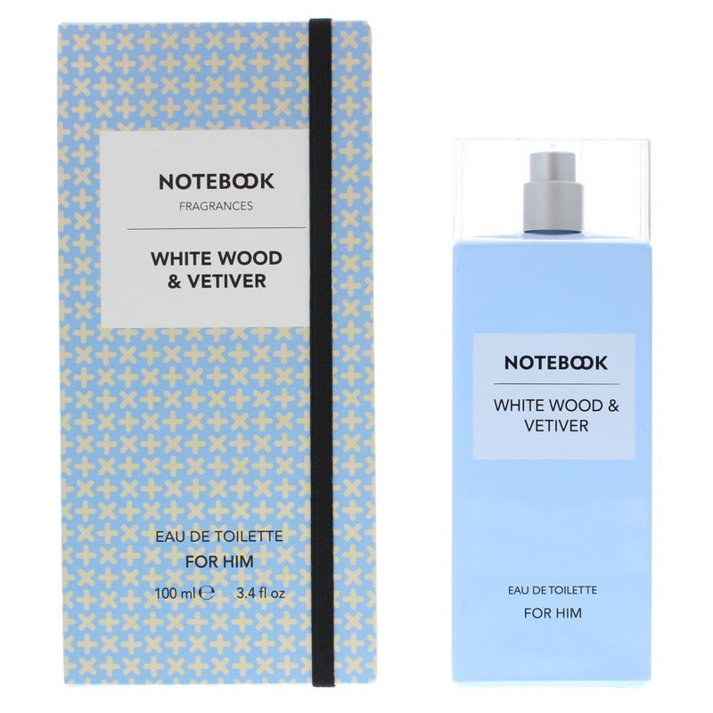 Aquolina NoteBook Whitewood & Vetiver Eau de Toilette 100ml Men Spray