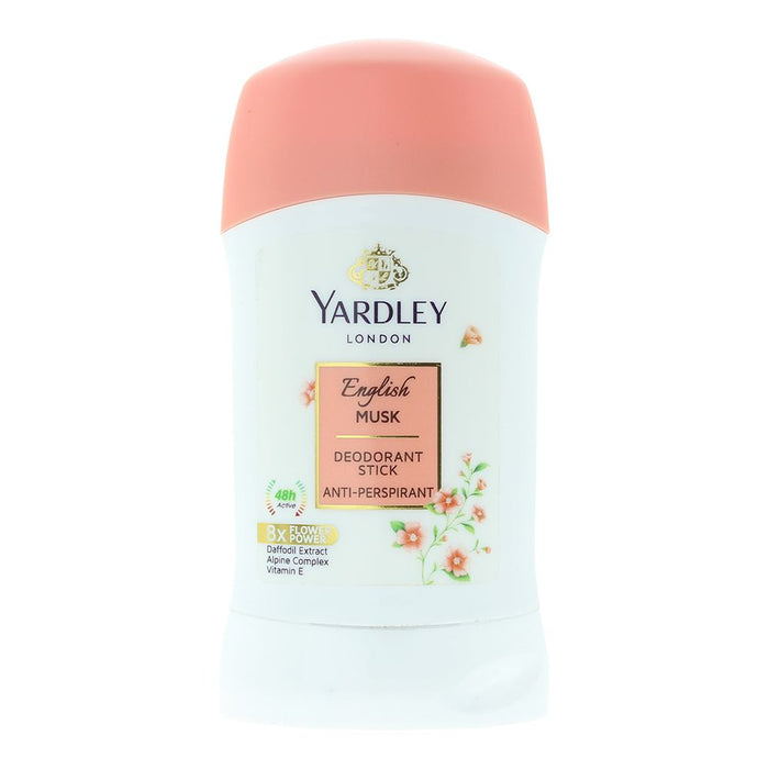 Yardley English Musk Anti Perspirant Deodorant Stick 50ml For Women