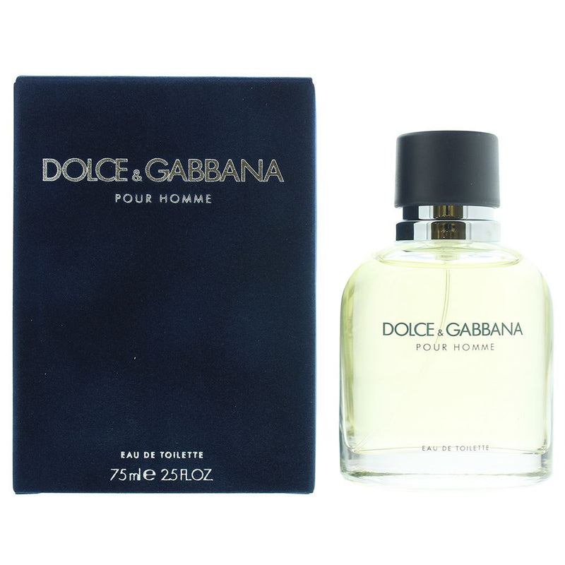 Dolce & Gabbana Pour Homme Eau de Toilette 75ml Men Spray