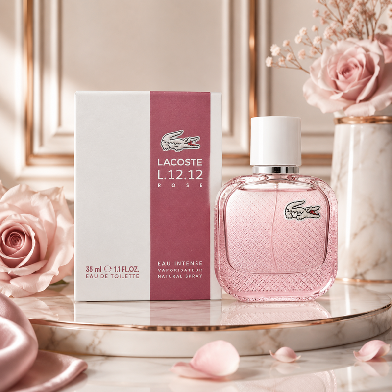 Lacoste Eau De Lacoste L.12.12 Rose Eau Intense Eau de Toilette 35ml Women Spray