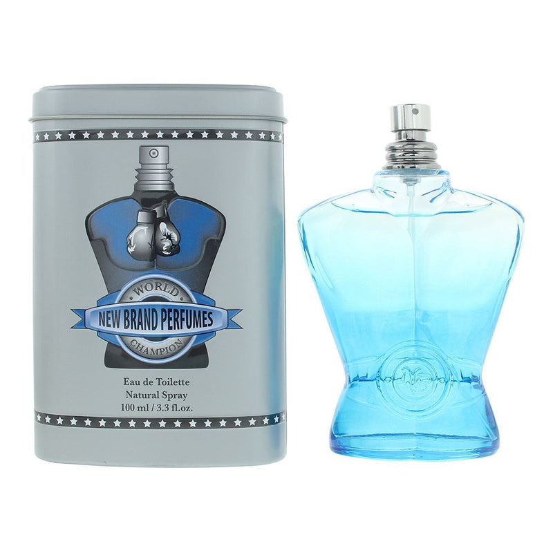New Brand World Champion Eau De Toilette 100ml For Men