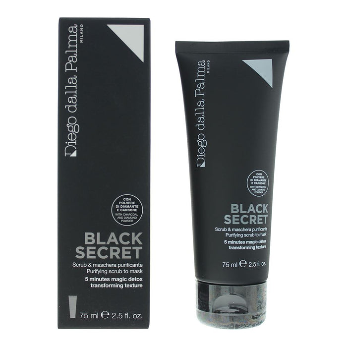 Diego Dalla Palma Black Secret Purifying Scrub To Mask 75ml For Unisex
