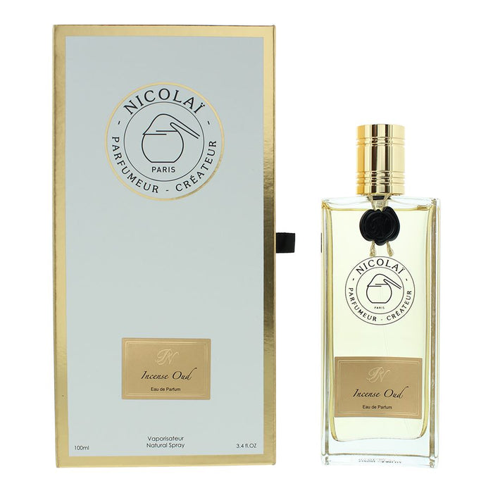 Nicolai Incense Oud Eau De Parfum 100ml Unisex Spray