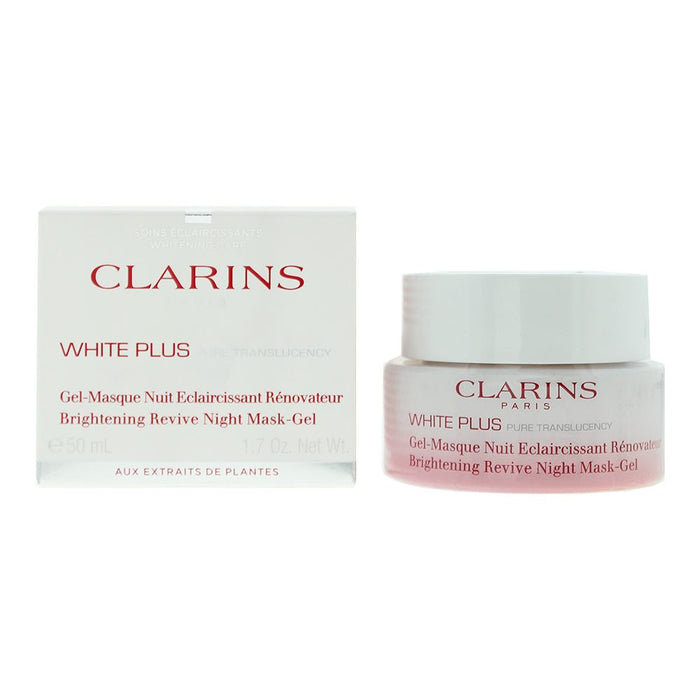Clarins White Plus Brightening Night Mask Gel 50ml For Women