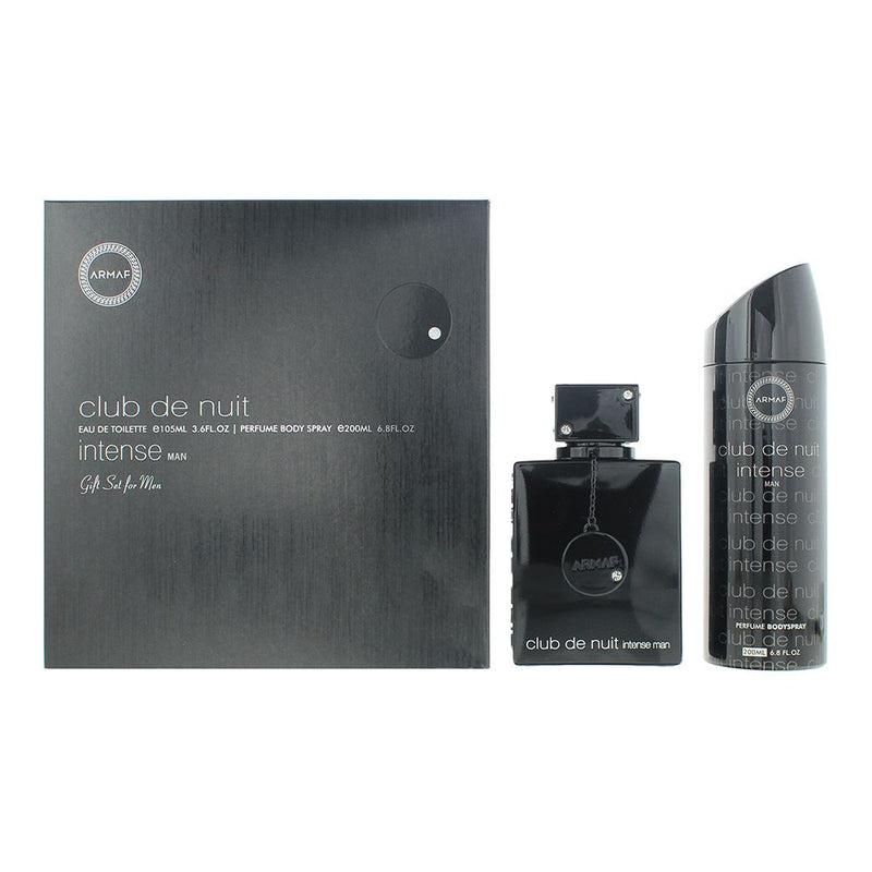 Armaf Club de Nuit Intense 2pc Gift Set EDT 105ml  Body Spray 200ml Men