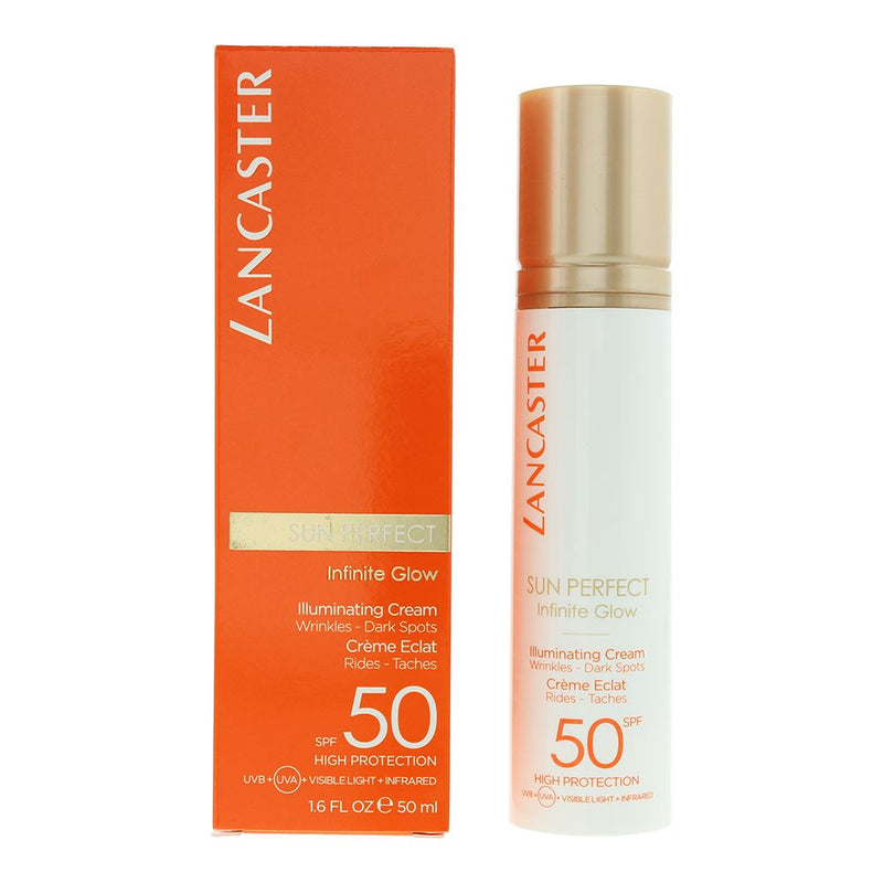 Lancaster Sun Perfect Infinite Glow Spf 50 Illuminating Cream 50ml For Women