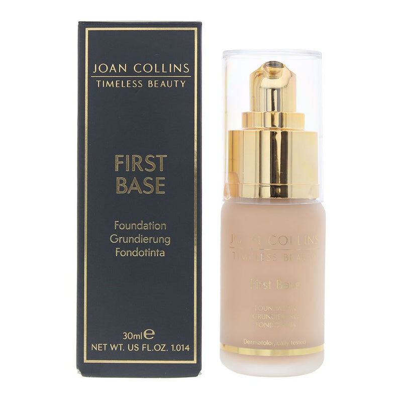 Joan Collins First Base Warm Fair Foundation 30ml For Women