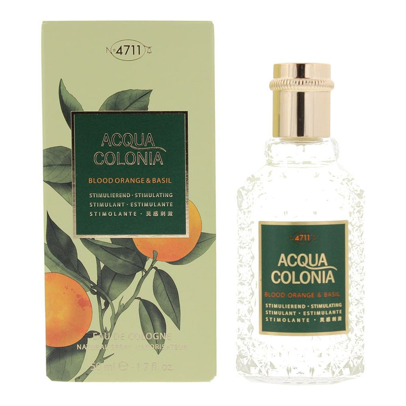 4711 Acqua Colonia Blood Orange & Basil Eau de Cologne 50ml For Unisex