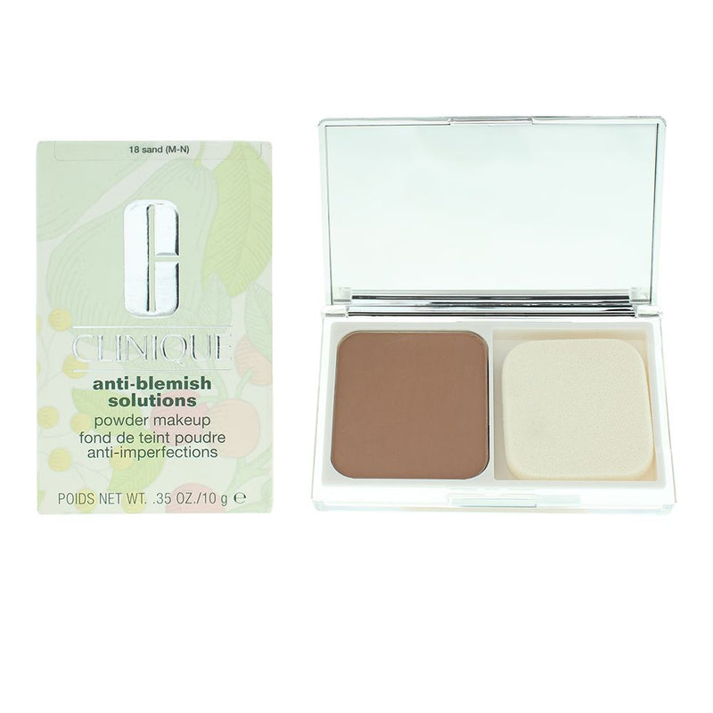 Clinique Anti-Blemish Solutions 18 Sand Powder Makeup 10g For Women