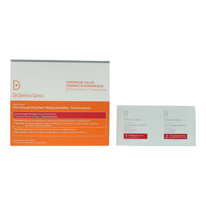 Dr Dennis Gross Alpha Beta Extra Strength 2-Step Daily Peel Treatments