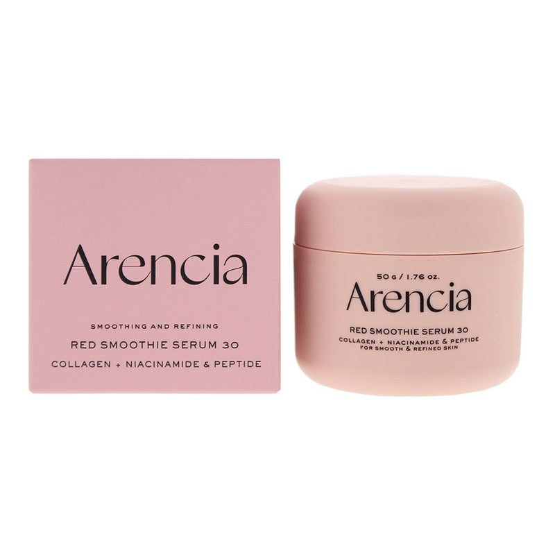 Arencia Red Smoothie Serum 30 Face Mask 50g For Women