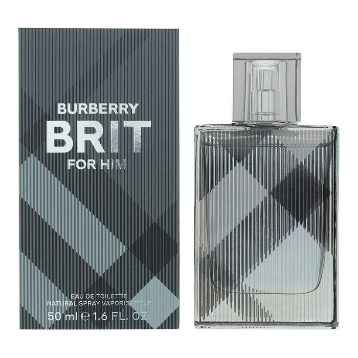 Burberry Brit For Him Eau de Toilette 50ml Mens Perfume