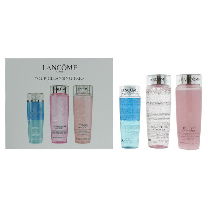 Lancome Your Cleansing Trio Skincare Set 3 Pieces Gift Set For Women
