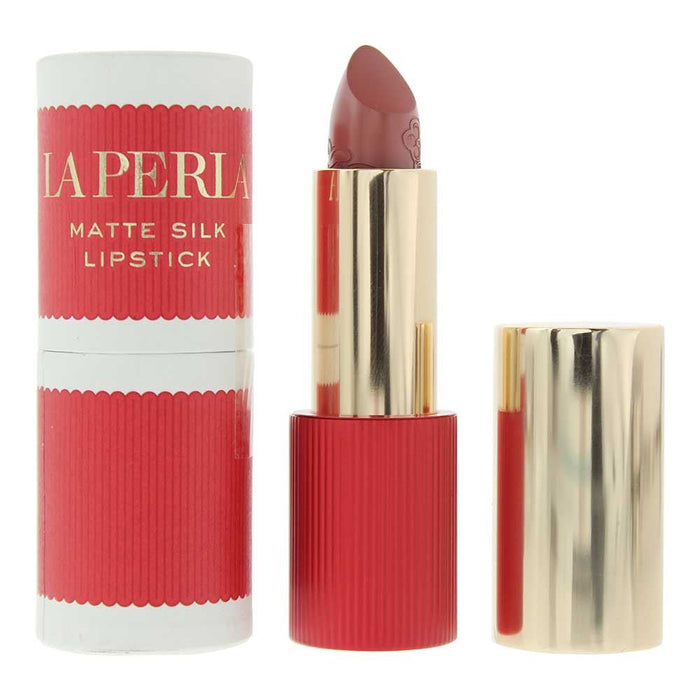 La Perla Matte Silk 101 Nude Red Lipstick 3.5g For Women