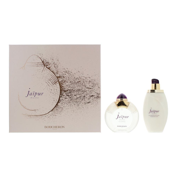 Boucheron Jaipur Bracelet Gift Set: EDP 100ml - Body Lotion 200ml For Women