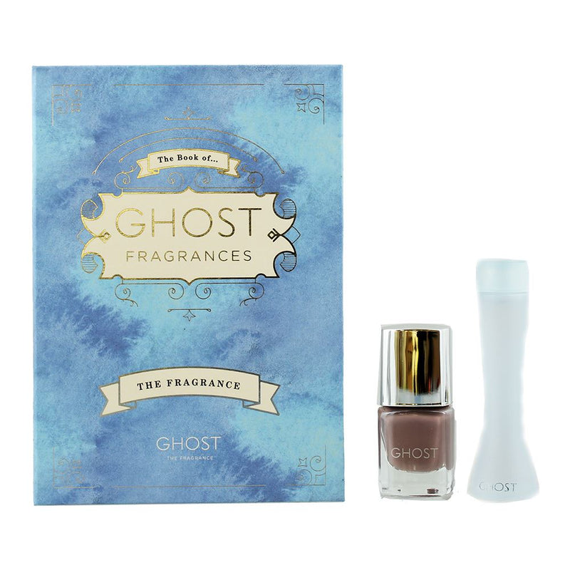 Ghost Eau de Toilette Gift Set: EDT 5ml - Nail Polish 5ml Women Spray