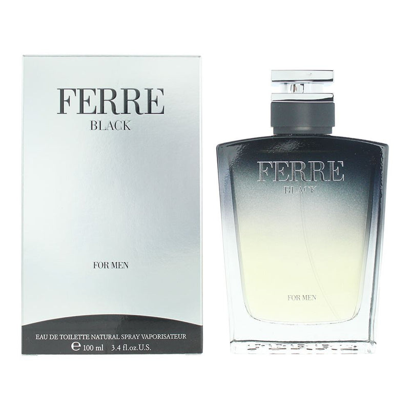 Gianfranco Ferre Black For Men Eau De Toilette 100ml For Men