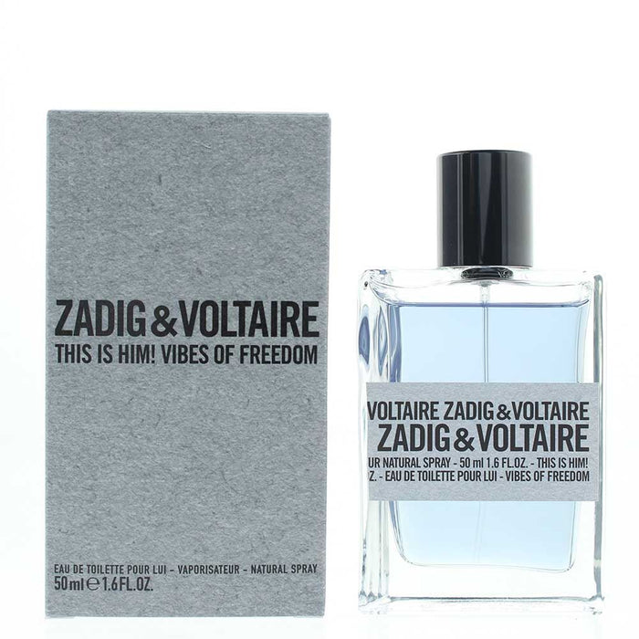 Zadig & Voltaire This Is Freedom! For Him Eau de Parfum 50ml Perfume For Men