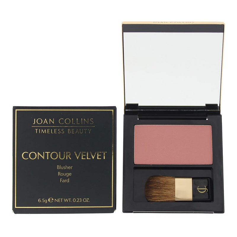 Joan Collins Contour Velvet Dusty Pink Blusher 6.5G For Women