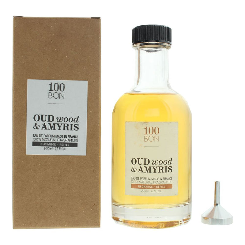 100 Bon Oud Wood Amyris Refill Eau de Parfum 200ml Unisex Spray