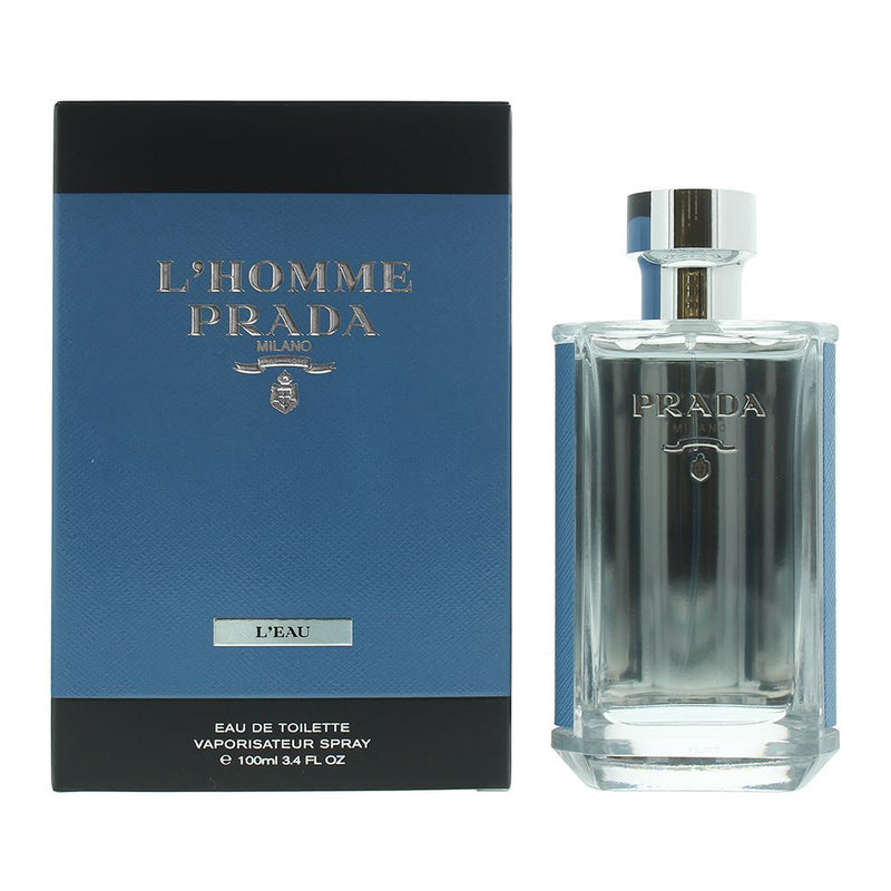 Prada L'Homme Leau Eau de Toilette 100ml Men Spray