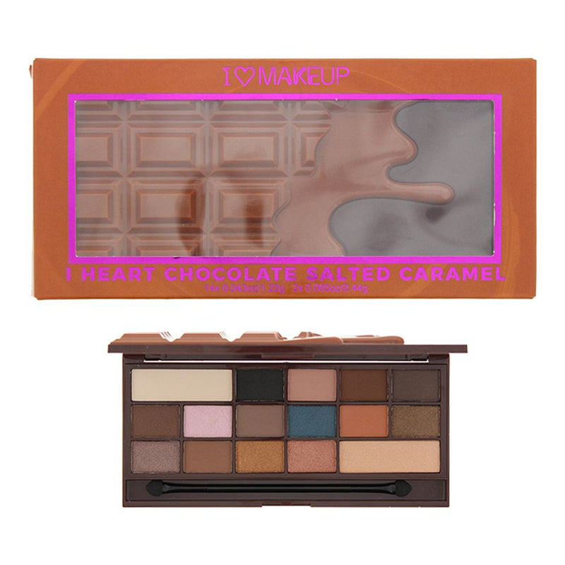 Revolution I Heart Makeup I Heart Chocolate Salted Caramel Eye Shadow Palette