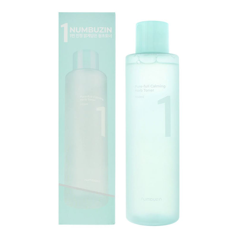 Numbuzin No.1 Pure-Full Calming Herb Toner 300ml For Women