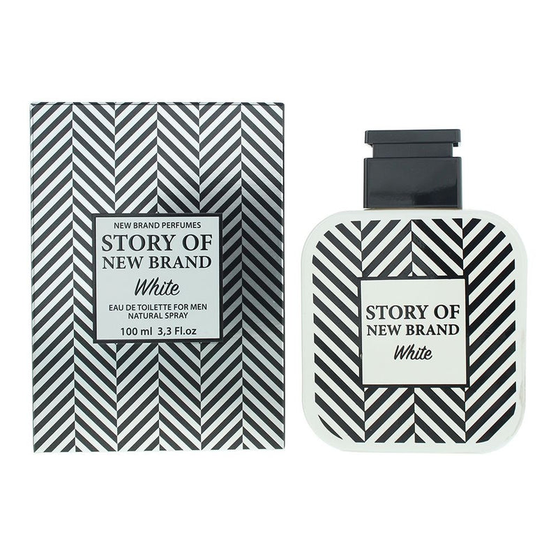 New Brand Story Of New Brand White For Men Eau De Toilette 100ml For Men