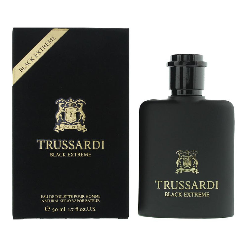 Trussardi Black Extreme Eau de Toilette 50ml Men Spray