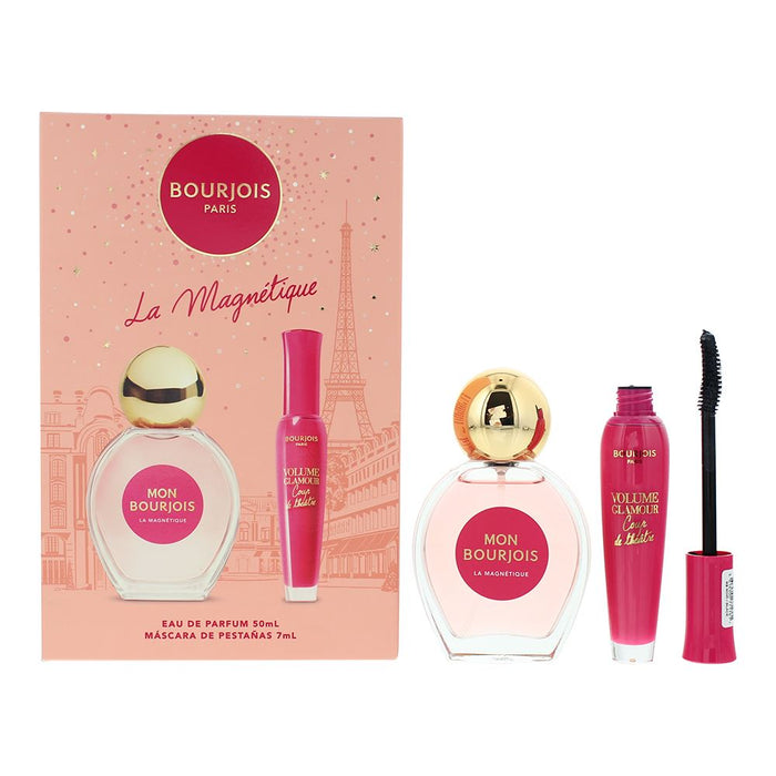 Bourjois Magnetique 2 Piece Gift Set: Eau De Parfum 50ml - Mascara 7ml For Women