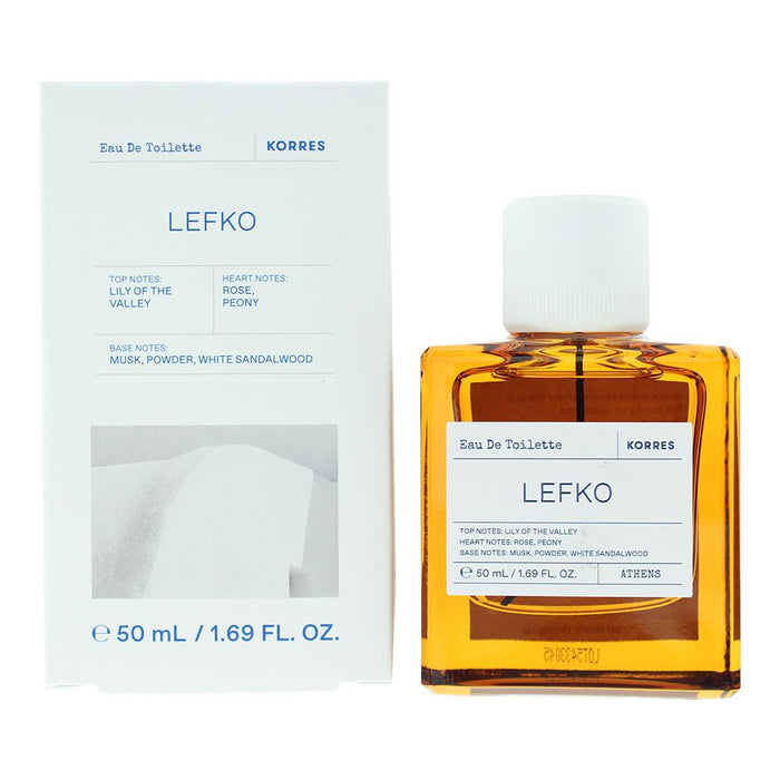 Korres Lefko Eau de Toilette 50ml For Unisex
