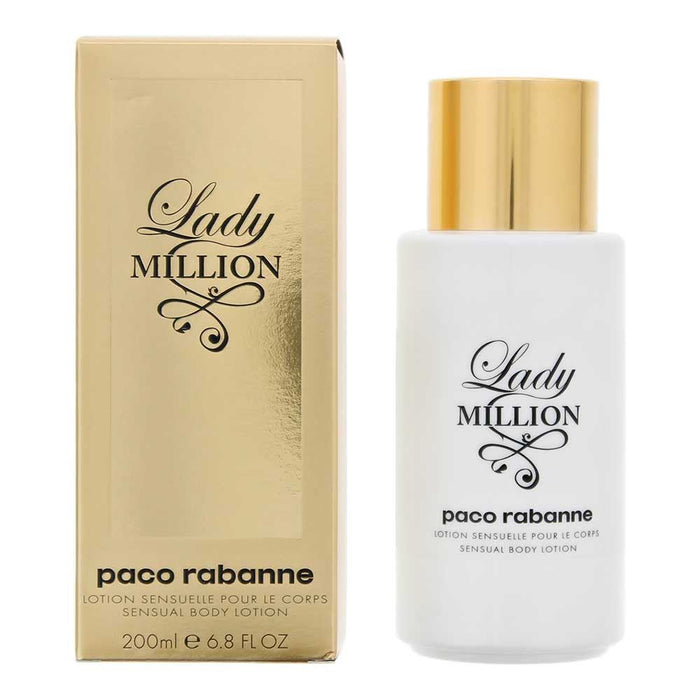 Paco Rabanne Lady Million Body Lotion 200ml For Women