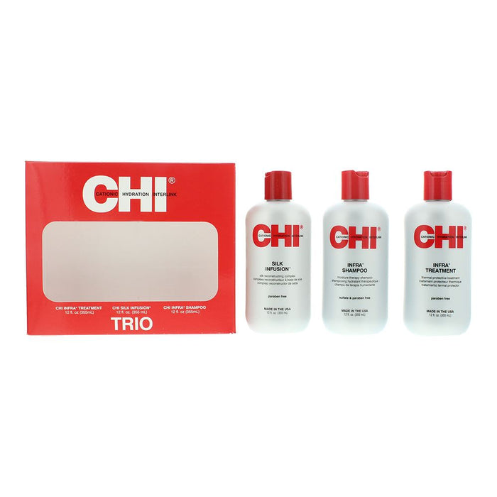 CHI Trio Kit 3 Piece Gift Set Women