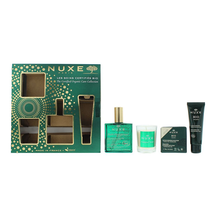Nuxe The Certified Organic 4 Piece Gift Set For Women
