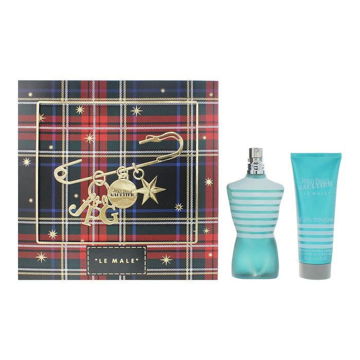 Jean Paul Gaultier Le Male 2pc Gift Set EDT 75ml  Shower Gel 75ml Men